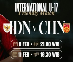 南宫体育入口-马不停蹄！国少队将赴印尼 2月8日、11日热身两场