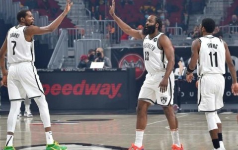 南宫体育-伤病才是篮网头号劲敌 三巨头合体要等到季后赛？